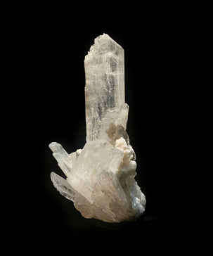 a close-up of a crystal
