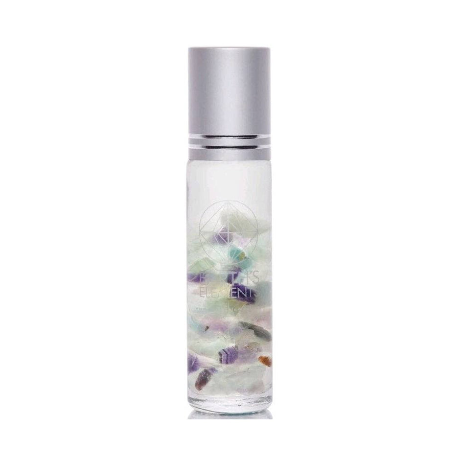 Earth’s Elements Wellness Intuition Essential Oil + Fluorite Crystal Roll-On