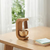 Japanese Style Chime Door Bell (Brass and Wood) – 3 x 1.6
