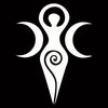 Goddess Vinyl Bumper Sticker (4.7