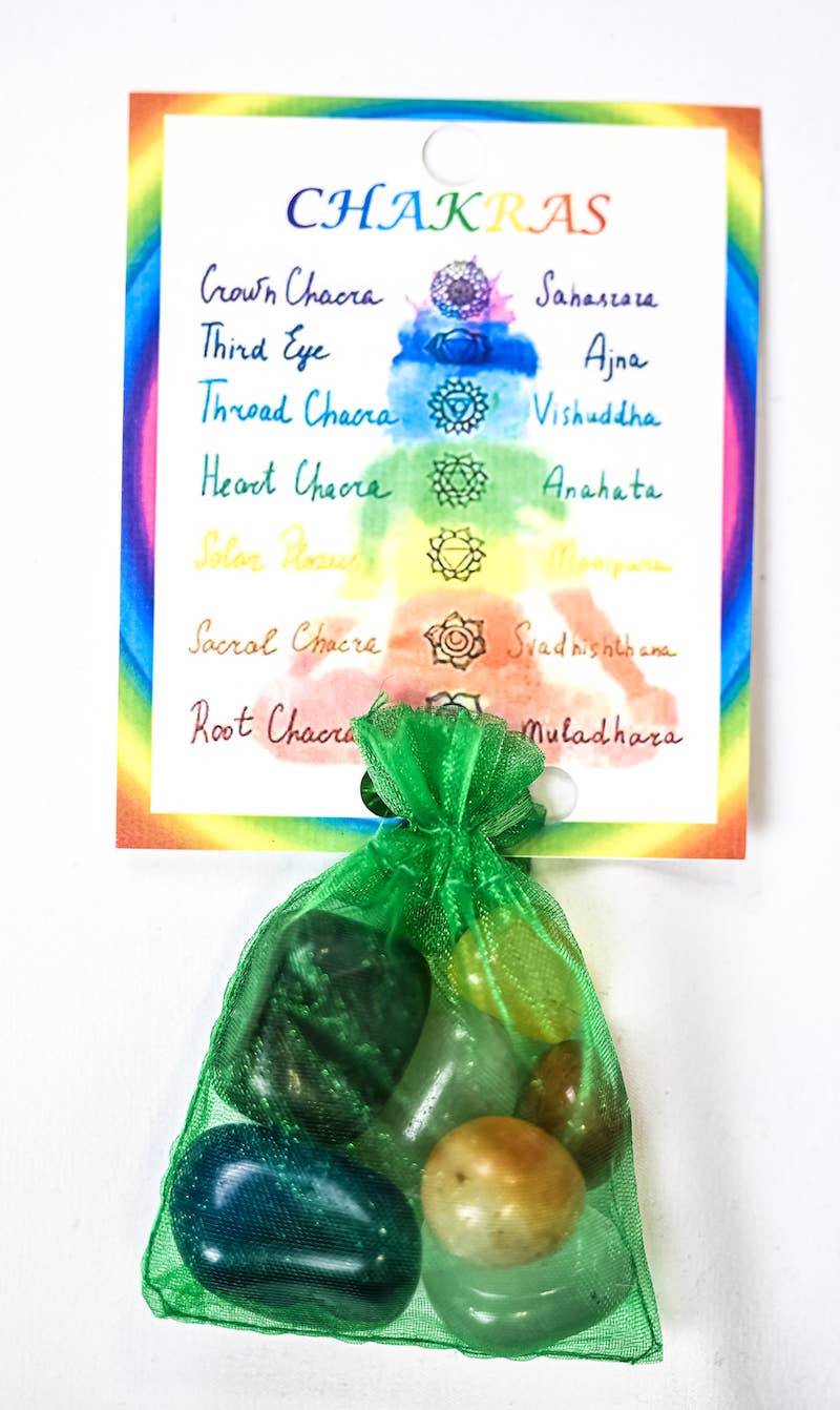 Abundance Crystal Tumble Healing Bag