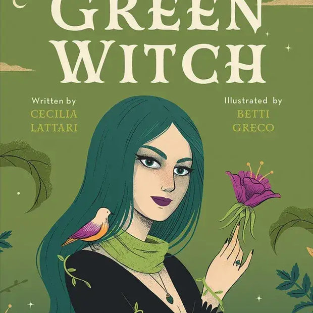 The Secret Oracle of the Green Witch (50 Cards + Illustrated Guidebook)