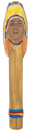 Hand Carved Eagle Rainstick 14 Inch | Meditation, Sound Cleansing & Decor