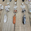 3 PIECE MERKABA PENDULUM - GOLD SANDSTONE - Pendulums & Mats