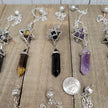 3 PIECE MERKABA PENDULUM - SHUNGITE - Pendulums & Mats