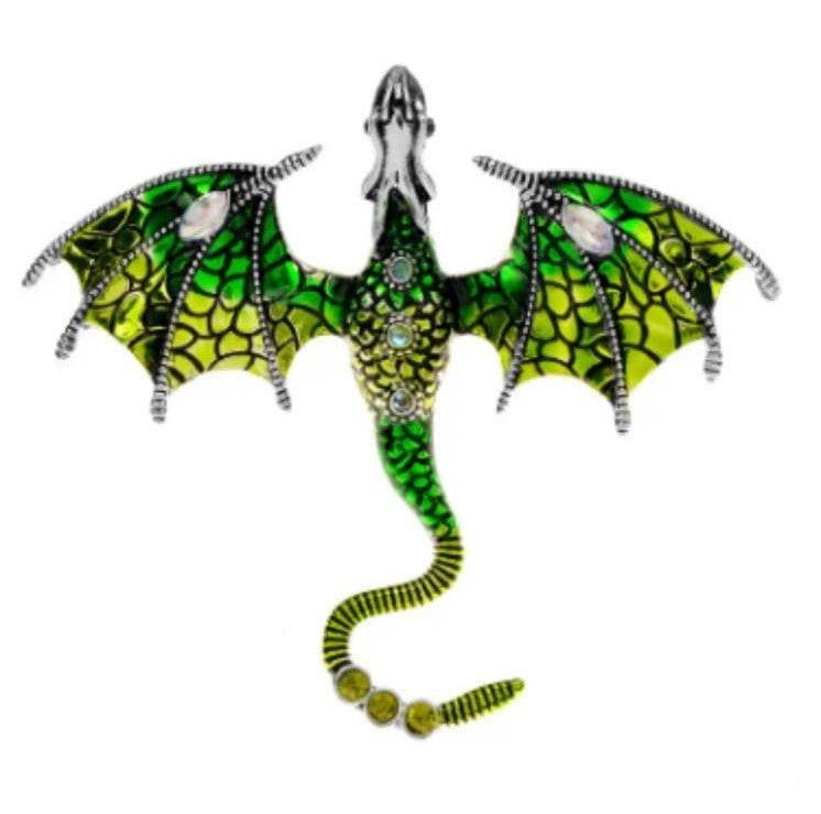 Dragon Pendants (Assorted Colors) — 2.36” x 2.76”
