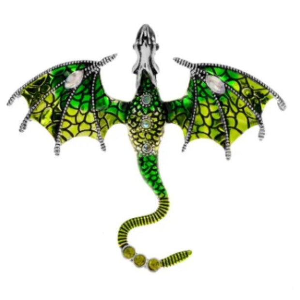 Dragon Pendants (Assorted Colors) — 2.36” x 2.76”