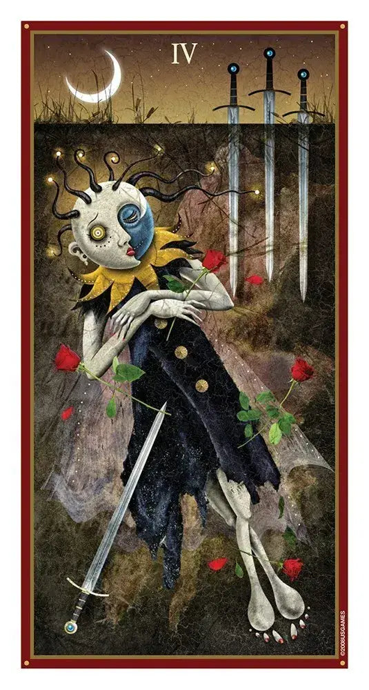 Deviant Moon Tarot (Premier Edition) – Deck + Fold-Out Custom Card Spread