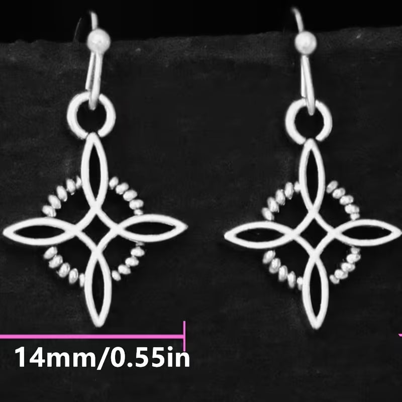 Pair Of Unique Celtic Knotwork Earrings – .55