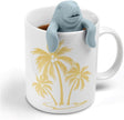 Silicone Manatee Creature Loose Leaf Tea Strainer