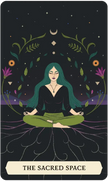The Secret Oracle of the Green Witch (50 Cards + Illustrated Guidebook)