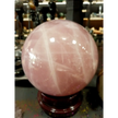 7’’ Huge Gorgeous Rose Quartz Sphere – Heart Chakra Healing Crystal | The Mystical Moons