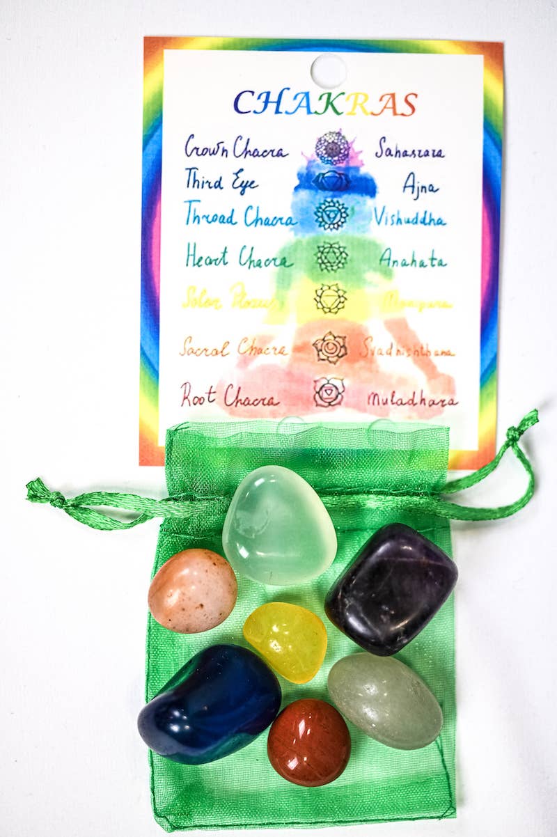 Abundance Crystal Tumble Healing Bag