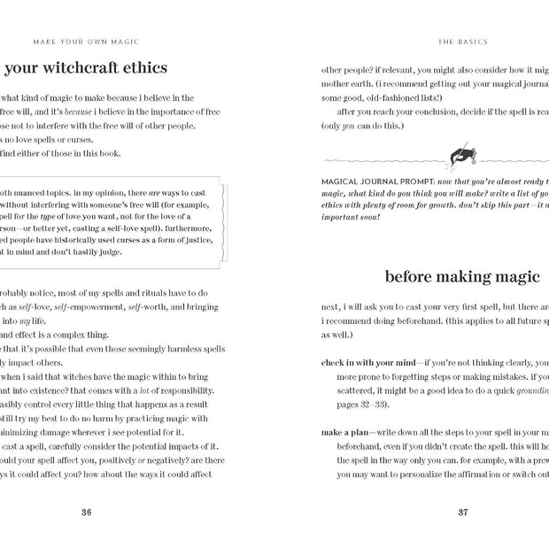 Make Your Own Magic: A Beginner’s Guide to Self-Empowering Witchcraft (Hardcover) – by Amanda Lovelace