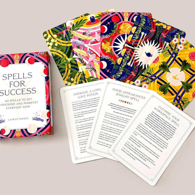 Spells for Success Deck and Guidebook: 40 Spells to Set Intentions and Manifest Everyday Wins