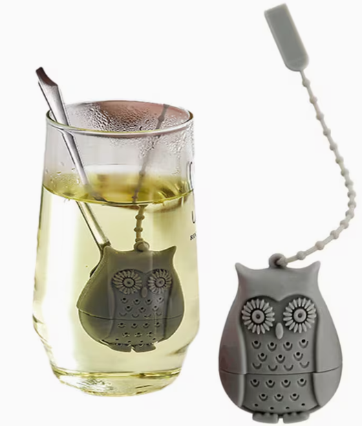Silicone Owl Tea Steeper – Cute & Functional Loose Leaf Infuser
