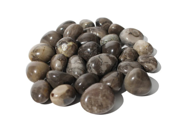 Volcano Agate Tumbles – Grounding Energy for Confidence and Resilience
