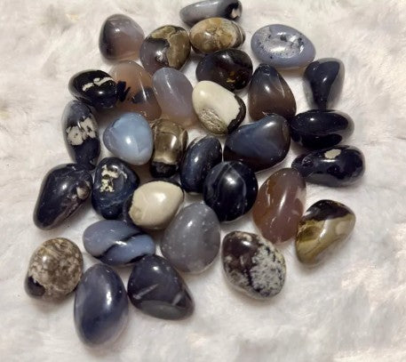 Volcano Agate Tumbles – Grounding Energy for Confidence and Resilience