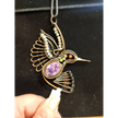 Amazing Copper Wire Wrapped Pendants! In Store - Hummingbird - Jewelry