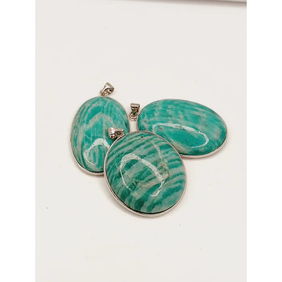 💚✨ Amazonite Pendant – Truth Harmony and Soothing Energy 🌿 - Jewelry