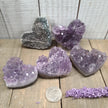 Amethyst Druzy Hearts - 2 - 1.5’’ - Specimens