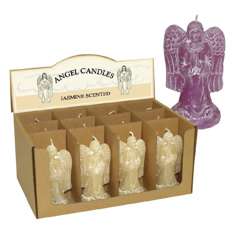 Angel Jasmine Candles - WHITE - Candles & Accessories