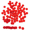 Aromatherapy Diffuser Pads for Essential Oil Jewelry - 14mm Small Red Essential Oil Felt Pads - Jewelry