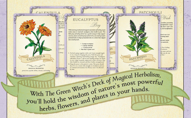 The Green Witch’s Deck of Magical Herbalism Oracle Cards – by Arin Murphy-Hiscock