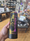 Black & Aura Rainbow 20oz Tumbler – Crystal Ball “Oh Look Nobody Gives a Shit” 🔮🌈
