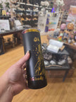 Black & Aura Rainbow 20oz Tumbler – Crystal Ball “Oh Look Nobody Gives a Shit” 🔮🌈