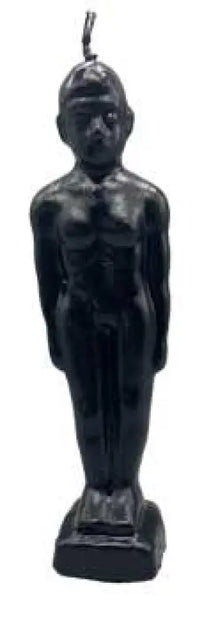 🖤✨ Black Male Candle (6.5’’) – Protection Banishing and Transformative Empowerment Ritual Candle! 🕯️ - Candles &