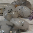 Black Tourmaline Quartz Tumbles - Tumbles