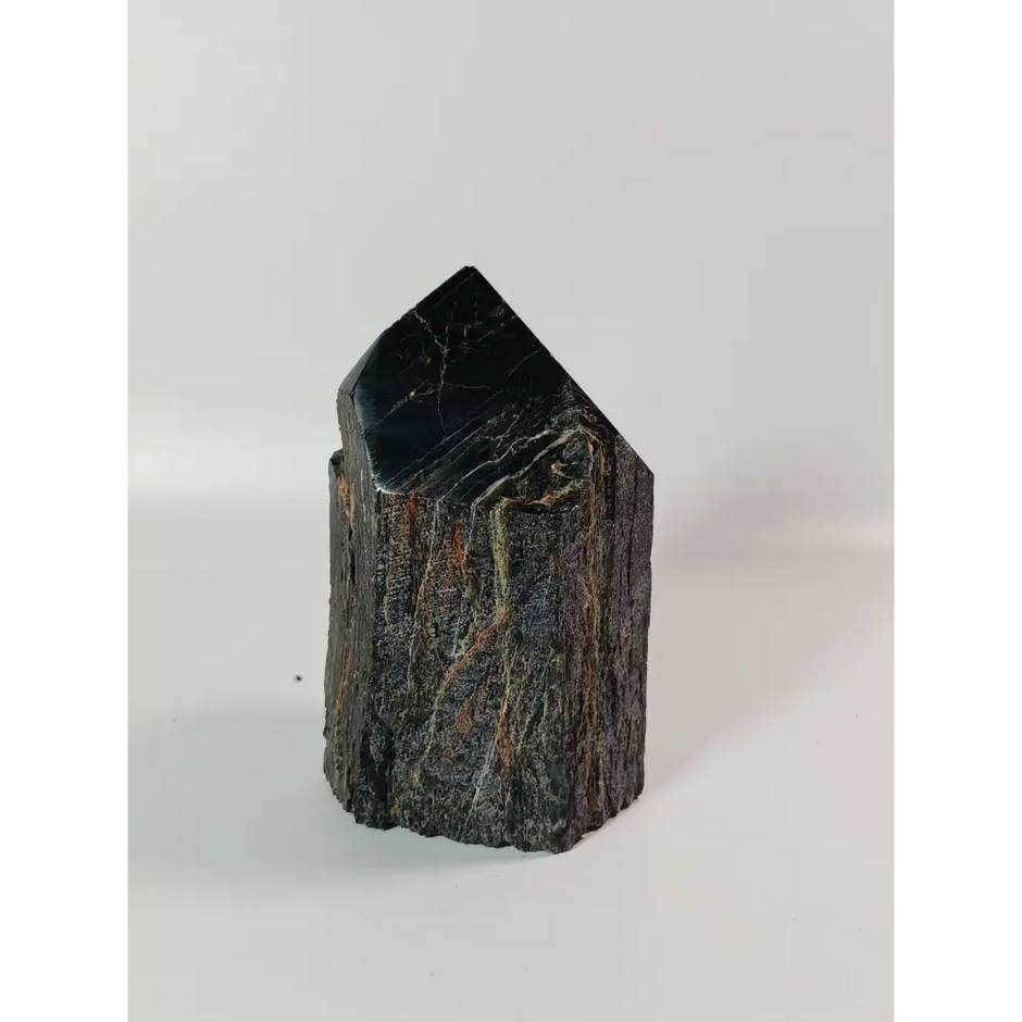 🖤🪨 Black Tourmaline with Hematite Tower – Double Protection and Deep Grounding ✨ - 7 - Specimens