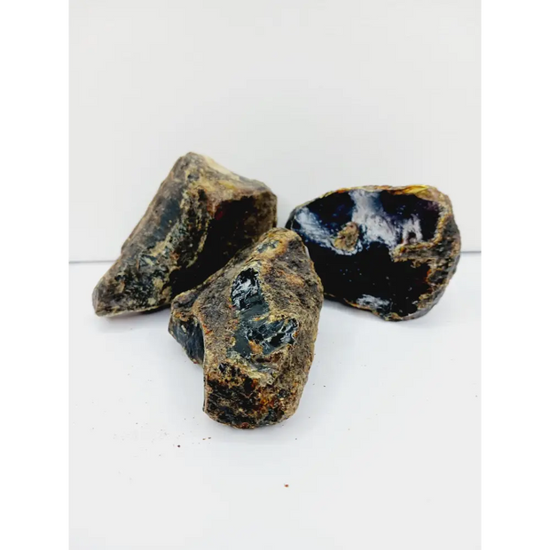 💙✨ Blue Amber Specimen – Illumination Clarity and Ancient Energy 🌌 - Specimens