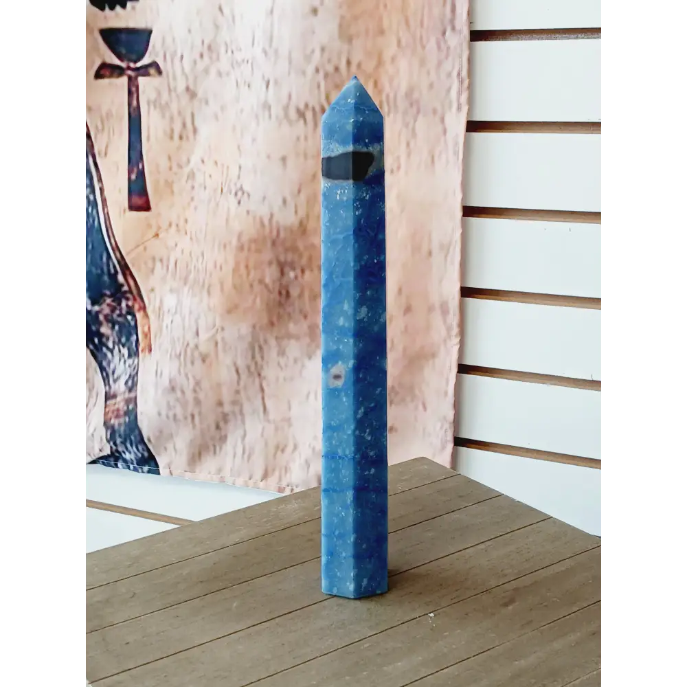 💙✨ Blue Aventurine Tower – Insight Calm and Empowered Communication 🗼 - 12 1/2’’ - Towers