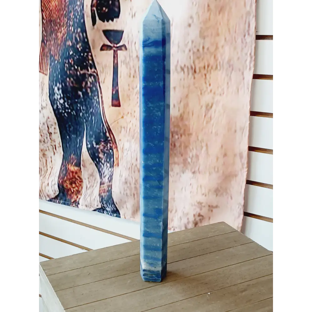 💙✨ Blue Aventurine Tower – Insight Calm and Empowered Communication 🗼 - 15.5’’ - Towers