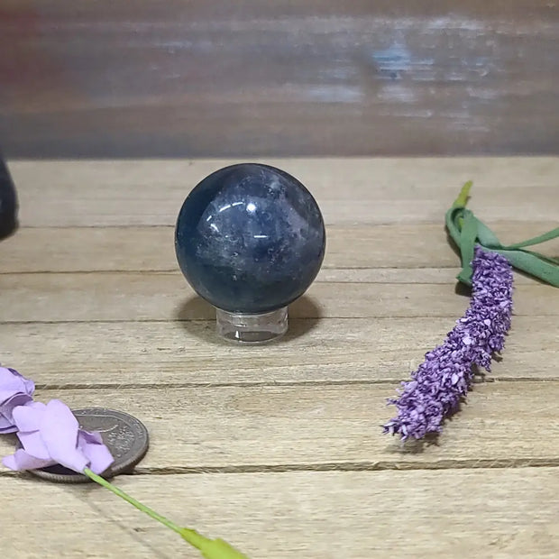 💙🌹 Blue Rose Quartz Spheres (1.5’’ – 1.75’’) – Tranquil Love and Heartfelt Healing! 🌹💙 - 1 1/4’’ - Spheres