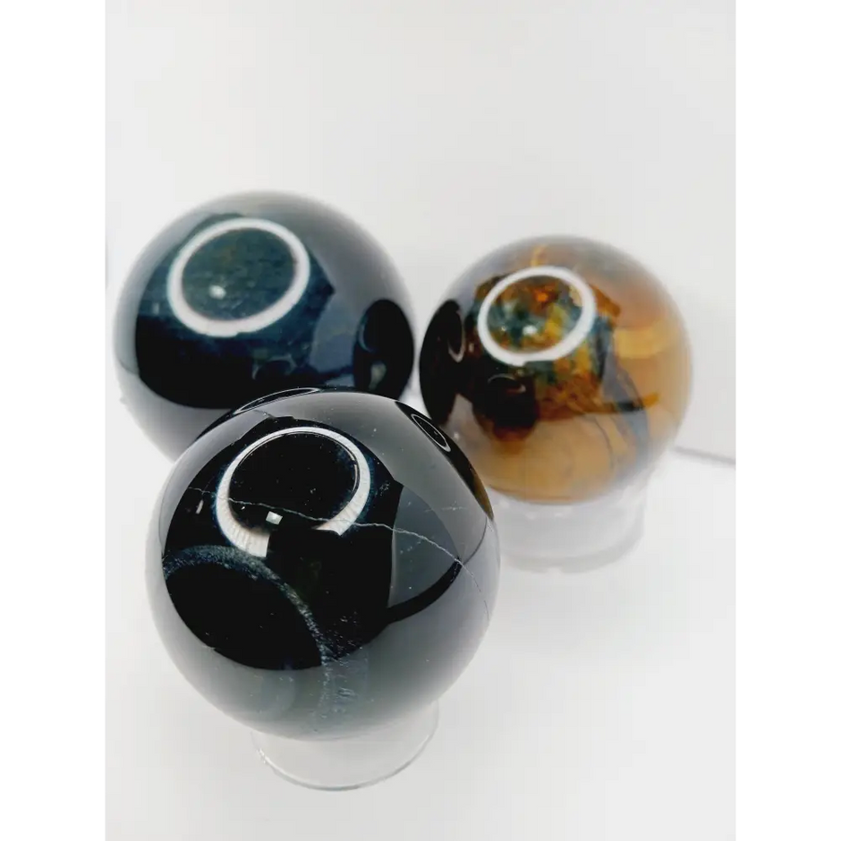 🌊 Blue Tiger’s Eye Spheres - 2.25’’ to 2.5’’ 🖤 - Spheres