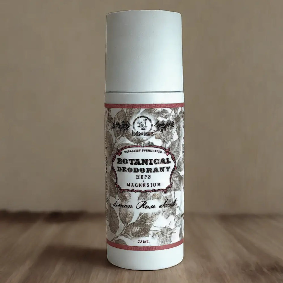 🌹🍋 Botanical Magnesium Deodorant – Rose + Lemon (Aluminum & Baking Soda Free!) ✨ - Bath Body & Skin Products