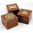 Brass Inlaid Box (various Designs) - Boxes & Chests