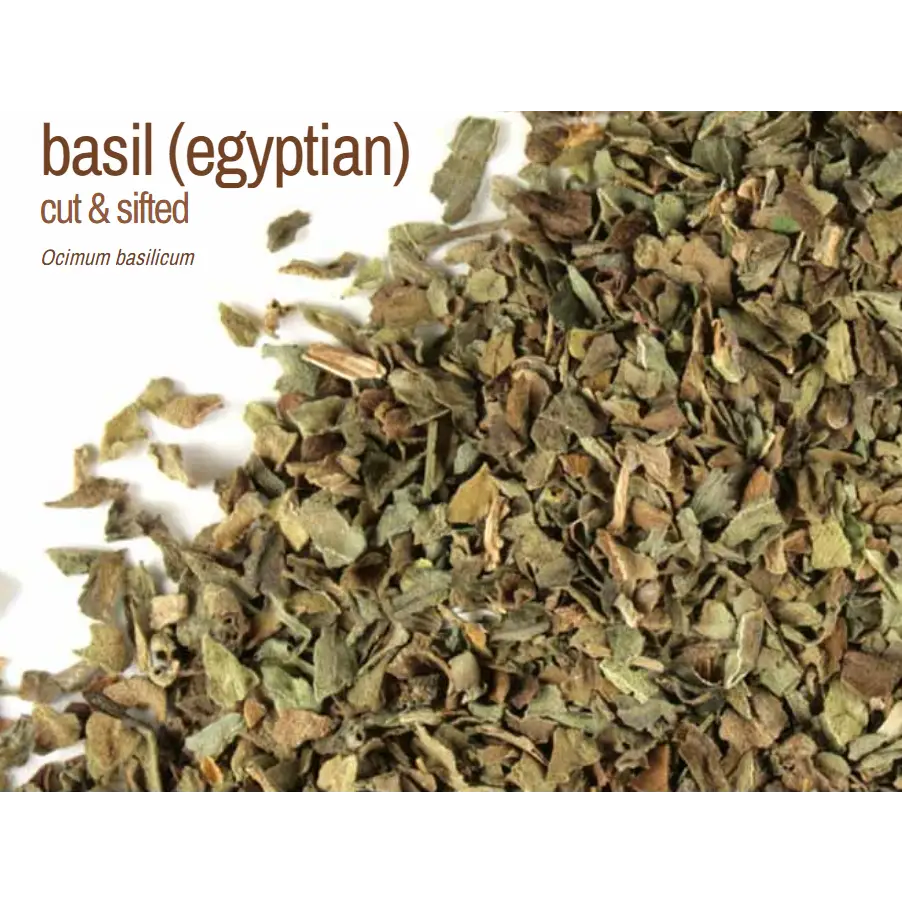 Bulk Herbs by the Half Ounce (.5 oz) - Basil Egyptian - Herbs & Accessories