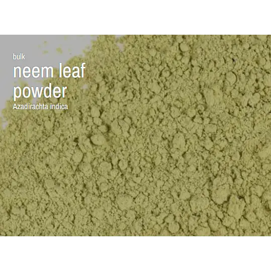 Bulk Herbs by the Half Ounce (.5 oz) - Neem Leaf Powder - Herbs & Accessories