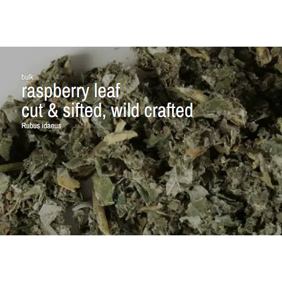 Bulk Herbs by the Half Ounce (.5 oz) - Raspberry Leaf - Herbs & Accessories