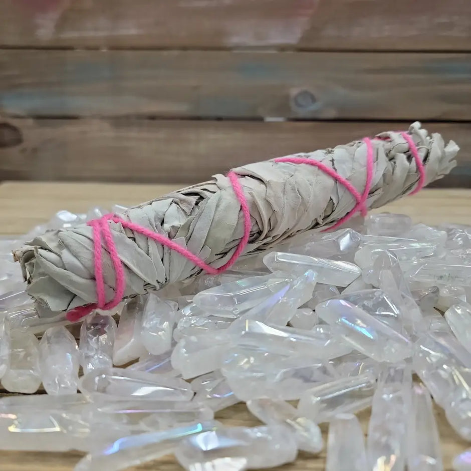 California White Sage - Smudge Wands 4’’ / 6’’ / 8’’ - 8’’ - Incense & Burners