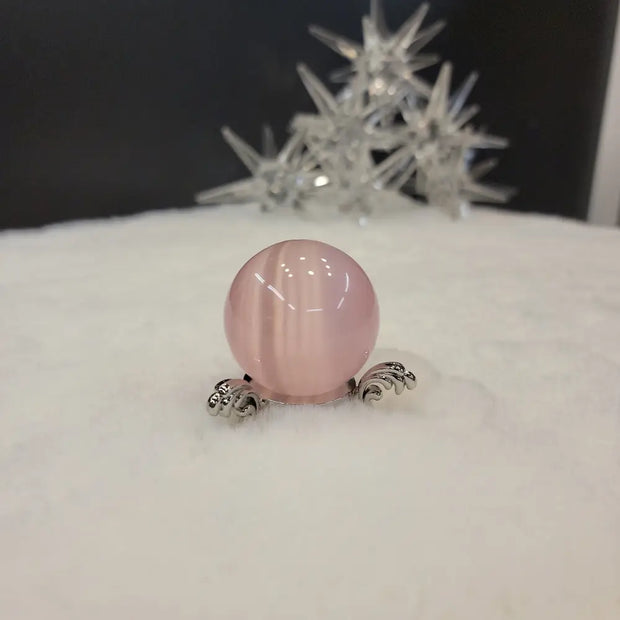 CATS EYE SPHERES - 1 1/2’’ - 01. PINK CATS EYE SPHERES / Pink 1” - Spheres