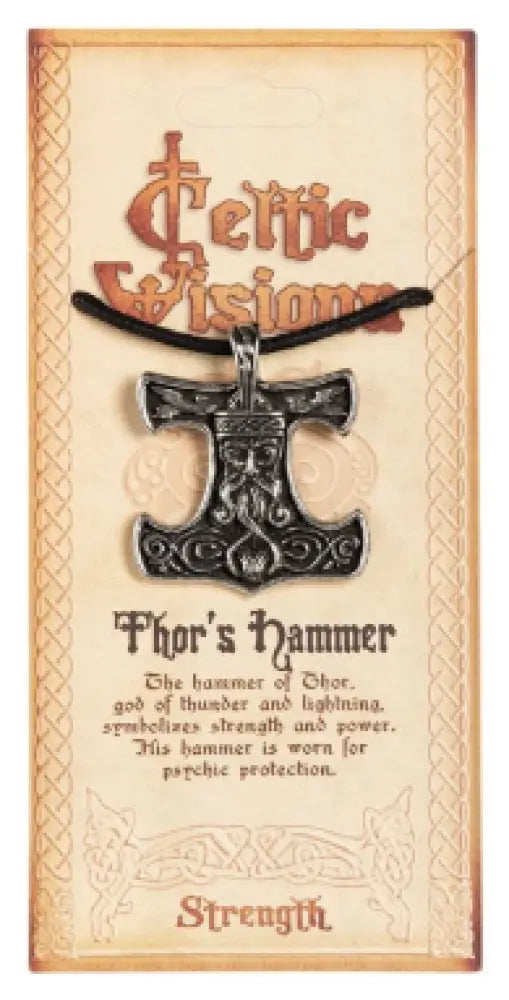 🍀✨ Celtic Visions Necklace and Pendant – Timeless Symbolism Ancestral Magic and Everyday Connection! 🌀 - Thor’s Hammer