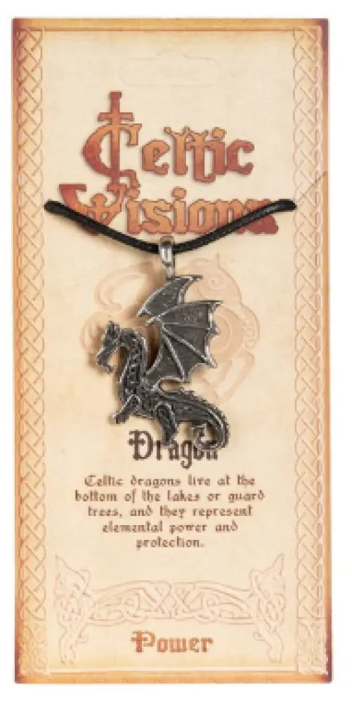 🍀✨ Celtic Visions Necklace and Pendant – Timeless Symbolism Ancestral Magic and Everyday Connection! 🌀 - Dragon