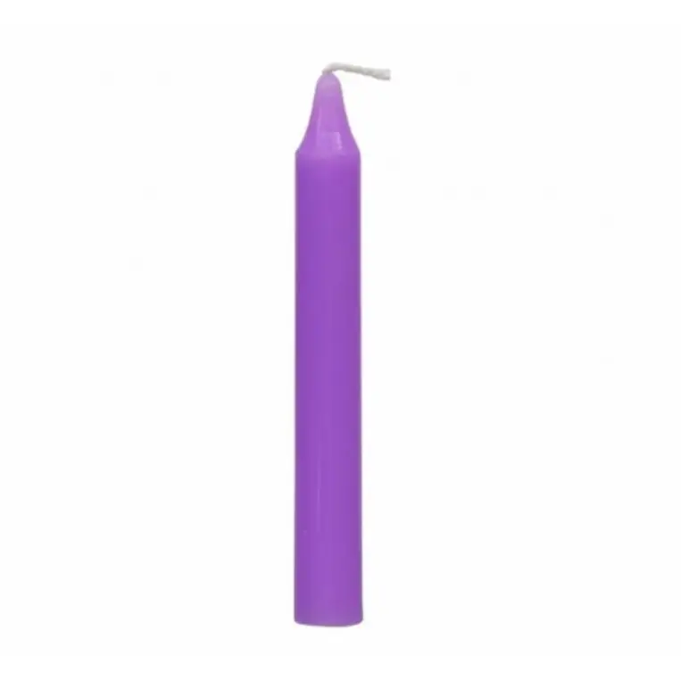 🕯️✨ Chime Ritual Candles Assortment 4 Inch – Colorful Magic and Intention Setting ✨🕯️ - Purple - Candles & Accessories