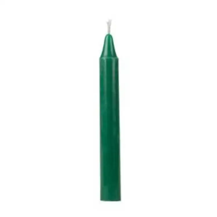 🕯️✨ Chime Ritual Candles Assortment 4 Inch – Colorful Magic and Intention Setting ✨🕯️ - Green - Candles & Accessories