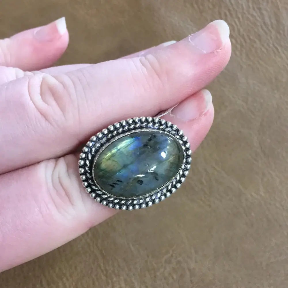 💍✨ Chunky Crystal Power Rings – Sterling Silver Plated ✨💍 - 31 - Jewelry